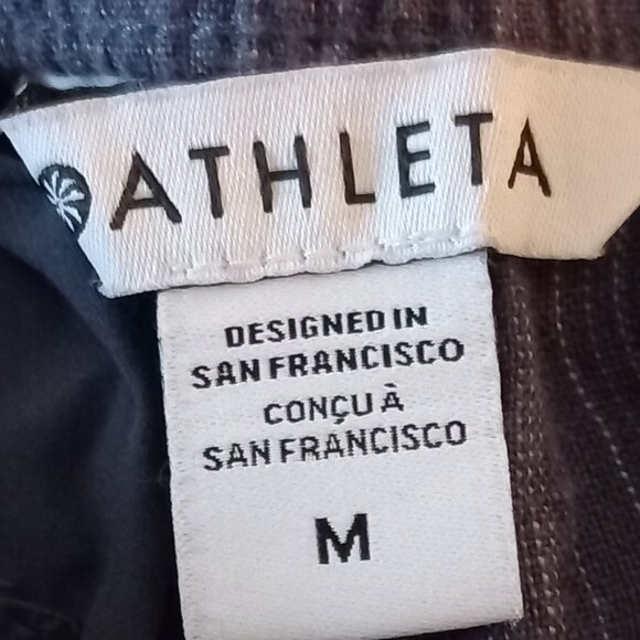 ATHLETA blue linen pants - Picture 2 of 9